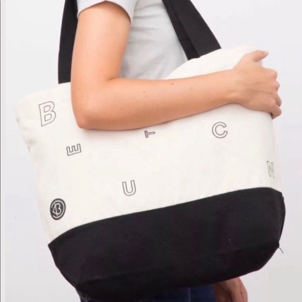 Beautycon Logo Canvas Tote Sz 19x15